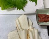 長芋の天ぷら　大葉と梅でさっぱりと作り方1写真