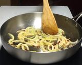 蓮根とオニオンヌーヴォーのペペロンチーノ作り方12写真