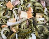 🟢ゴーヤと🐷ハラミと厚揚げのスタミナ味噌炒め作り方6写真