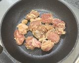 鶏肉の中華麹漬けとアスパラときくらげ炒め作り方7写真
