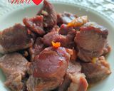 調味料3つ！煮込みやわらかラム肉作り方4写真