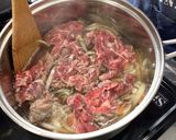 調理実習　一番だしで美味しい肉じゃが作り方7写真