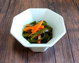 だしがら昆布で生姜香るあっさり副菜作り方4写真