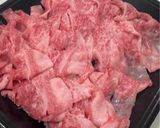 すき焼き用牛肉で絶品!ザラメの贅沢牛丼作り方1写真