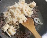 牛肉と蓮根のしぐれ煮作り方5写真