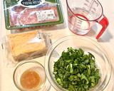 ひき肉と小松菜のあんかけ厚揚げ作り方1写真