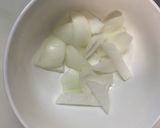 お一人様クリーミーおこわ味豆腐野菜炒め作り方4写真