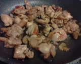 ★基本は大2★鶏肉とナスの炒めあえ作り方3写真
