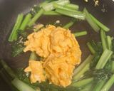 卵と小松菜の中華炒め作り方8写真