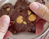チョコとアーモンドの米粉ロッククッキー作り方8写真