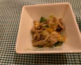 きゅうりとレタスの炒め物取り分けスープ作り方3写真