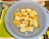アスパラじゃが芋ウインナー麺つゆバタ炒め作り方1写真