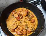 スモークソーセージカレー作り方13写真