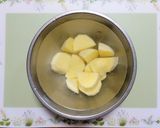 今日の夕飯簡単じゃがいも豚こま塩肉じゃが作り方2写真