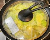 きのこと肉団子と白菜の卵とじ🎵作り方5写真