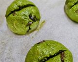 ★低糖質‼アーモンドのレーズン抹茶ぱん♪作り方5写真