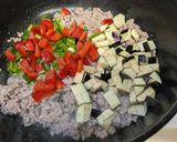 夏野菜たっぷりのガパオライス作り方3写真