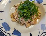 鯖缶と大葉の白ごま和風クスクス作り方6写真
