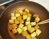 やみつき絶品！厚揚げの照り焼き風南蛮作り方3写真