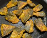 鯖のカレー粉焼き作り方3写真