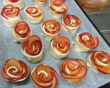 薔薇のアップルパイ♪作り方5写真