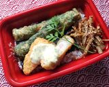 お弁当屋さんみたいな手作り海苔弁当♪作り方1写真