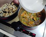 カボチャと枝豆のそぼろあん作り方5写真