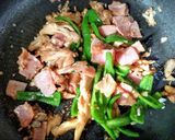 簡単夕飯！ピーマン舞茸ベーコンの野菜炒め副菜弁当作り方8写真