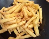 ダシポテ 和風フライドポテト作り方3写真