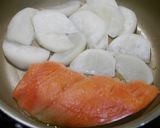 簡単!銀鮭と蕪のバターソテー作り方3写真