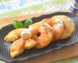 ホットケーキミックスでりんごのドーナツ♪作り方4写真