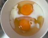 ひじきごはんのたらこソースオムライス作り方2写真