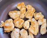 市販のたれで簡単★和風チキンステーキ作り方2写真