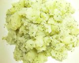 無添加　パセリと玉葱の粗潰しポテトサラダ作り方6写真