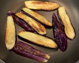 簡単　焼きナスの大葉漬け作り方6写真