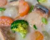 鮭とかぶのクリーム煮♪作り方7写真