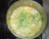 コーンスープ♪簡単白菜鶏ひき肉冷凍コーン作り方12写真