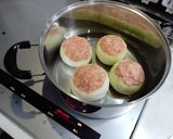 トマトスープで煮込んだ肉詰め玉ねぎ作り方5写真