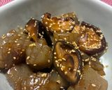 安うま！椎茸こんにゃくゴマ炒め♪作り方5写真