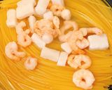 海苔の和風海鮮パスタ作り方3写真