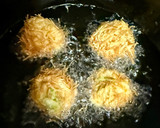 海老と枝豆の素麺揚げ作り方5写真