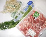 豚肉生姜焼きもやしサラダ♪簡単レシピ作り方1写真