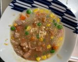 レンジビーフストロガノフ味オムライス弁当作り方5写真