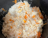 冷凍唐揚げを使った炊き込みご飯🍚作り方10写真