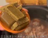 炊飯器でトロッと牛すじカレー作り方5写真