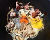 角切り牛の旨辛スパイスラーメン作り方5写真