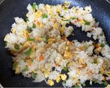 冷蔵庫にあったものチャーハン作り方4写真