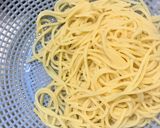 簡単　タラの芽たらこパスタ作り方2写真