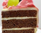 濃厚チョコスポンジのドリップケーキ作り方45写真
