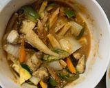 肉無チクワクリーミーオイピリ辛味野菜炒め作り方18写真